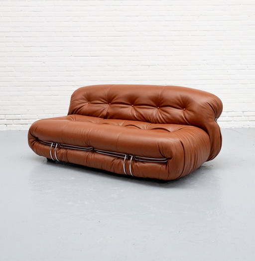 Afra & Tobia Scarpa Soriana Canapé deux places Cassina '70s