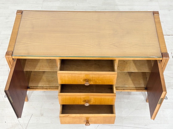 Image 1 of Prachtige vintage ladekast, dressoir, dressoir, mid-century modern