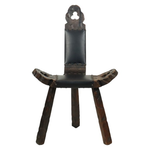 Mid Century Brutalist Stoel Spanje