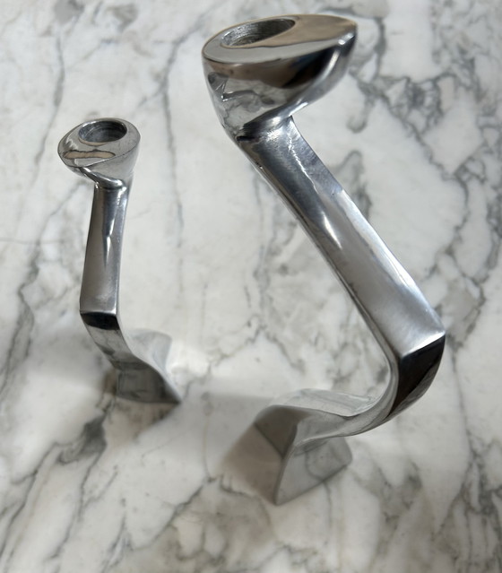 Image 1 of Candelabros Arclumis/Swan de Matthew Hilton