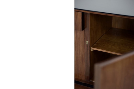 Image 1 of Vintage Rare Large French Art Deco Walnut Buffet, 1920s