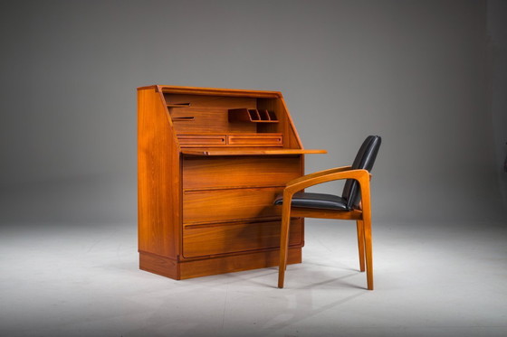 Image 1 of  Secretaire in teak van Kai Kristiansen voor Tørring Møbelfabrik, 1960