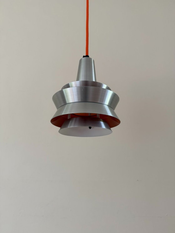 Vintage Granhaga Trava Pendant By Carl Thore - Swedish Design Lamp, Fog & Mørup, Pendant lamps, Aluminium (photo 5 of 8)