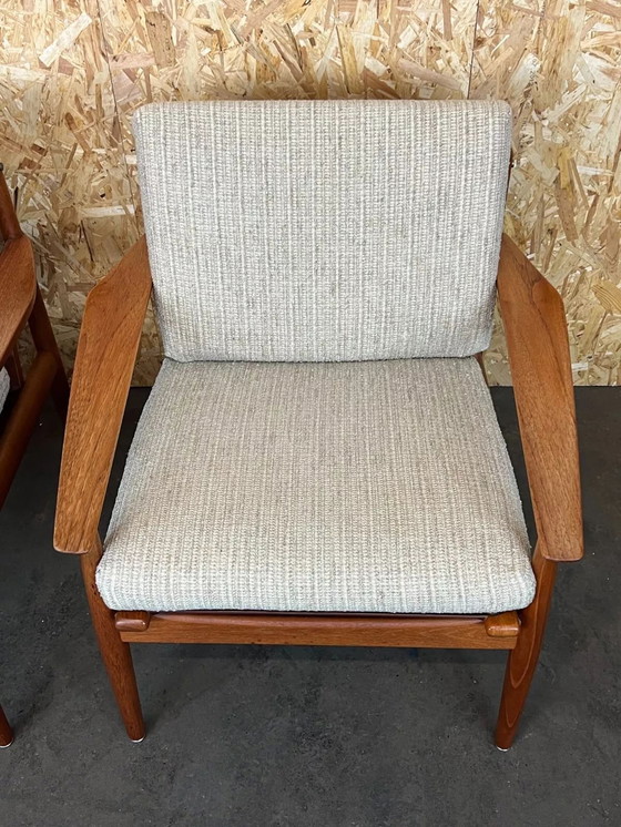Image 1 of 2x 60s 70s teak Easy Chair Svend Aage Eriksen For Glostrup Design