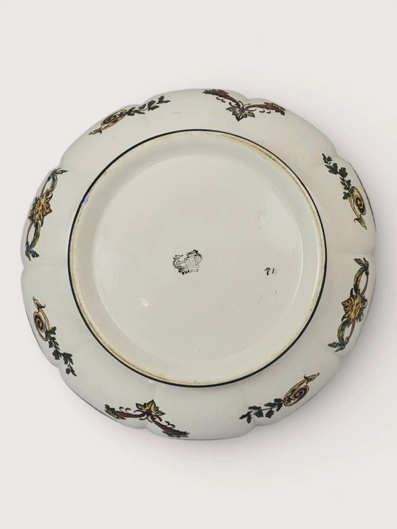 Melon dish in Gien earthenware, 19th century – Bowls, Porcelain, Renaissance (photo 9 of 12)