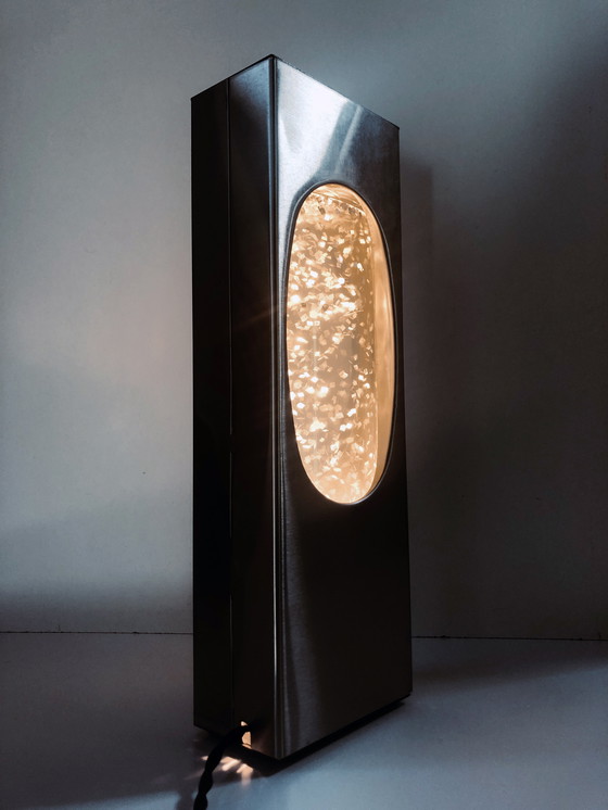 Image 1 of Lampada glitterata vintage • Lampada glitterata • Era spaziale • 1970