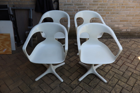 Image 1 of Space age dining set by Konrad Schäfer for Lübke, 1960s 