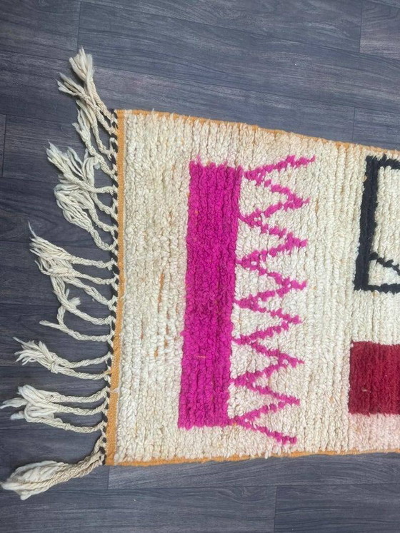 Handmade Moroccan runner rug 300cm x 70cm – Rugs & carpets, Wool (photo 3 of 7)