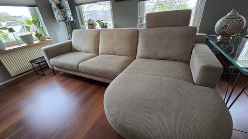 Canapé d'angle vert clair Eijerkamp