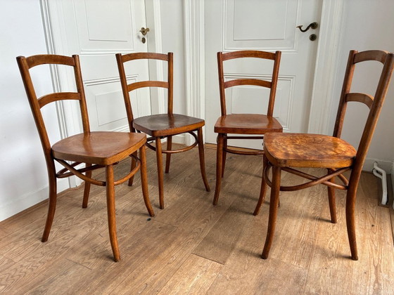 Image 1 of 4x Stühle im Thonet-Stil