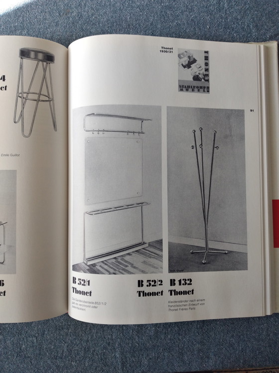 Image 1 of Libro. Deutsche Stahlrohrmöbel, 1986. Alexander von Vegesack.