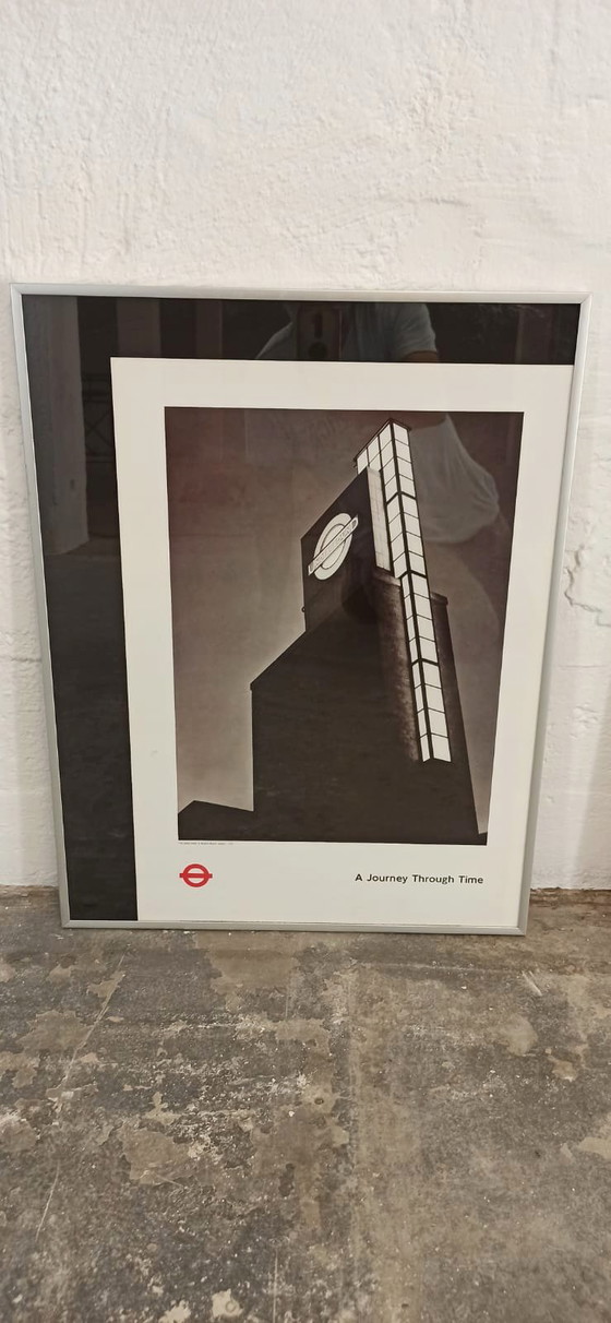 Image 1 of Poster of the Boston Manor Station Tower, London tube