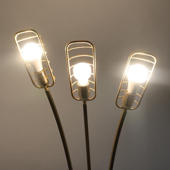 Image 1 of Romeo Rega Attr. Lampada Pavimento Hollywood Regency 1970’s Design Modernariato