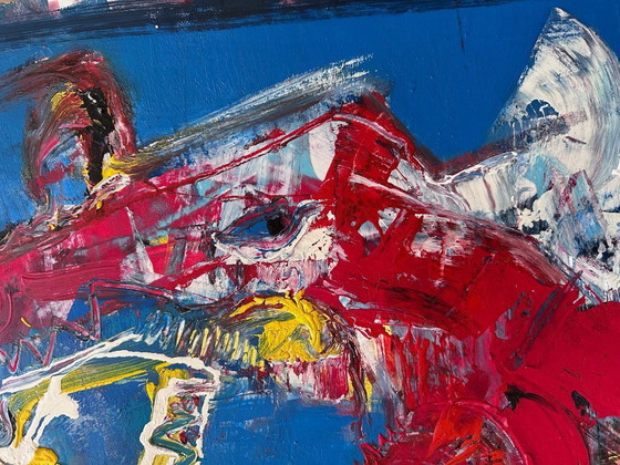 Image 1 of Jan te Wierik acrilico su carta