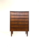 Vintage XL Deense teakhouten ladekast ‘60
