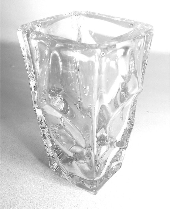 Image 1 of Vannes crystal vase, 1950s, Height 21 cm