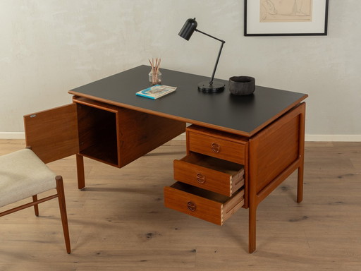 1960er Jahre freistehender Schreibtisch von Arne Vodder