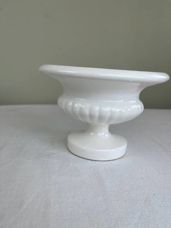 Tazza in ceramica bianca – Vasi, Porcelain (photo 3 of 5)