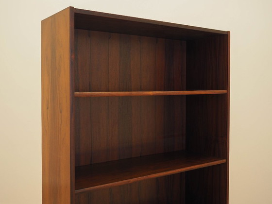 Image 1 of Boekenkast van palissanderhout, Deens ontwerp, jaren 70, gemaakt in Denemarken.
