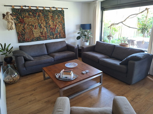 Linteloo Easy Living Design Sofas (2) And Linteloo Armchair (1)