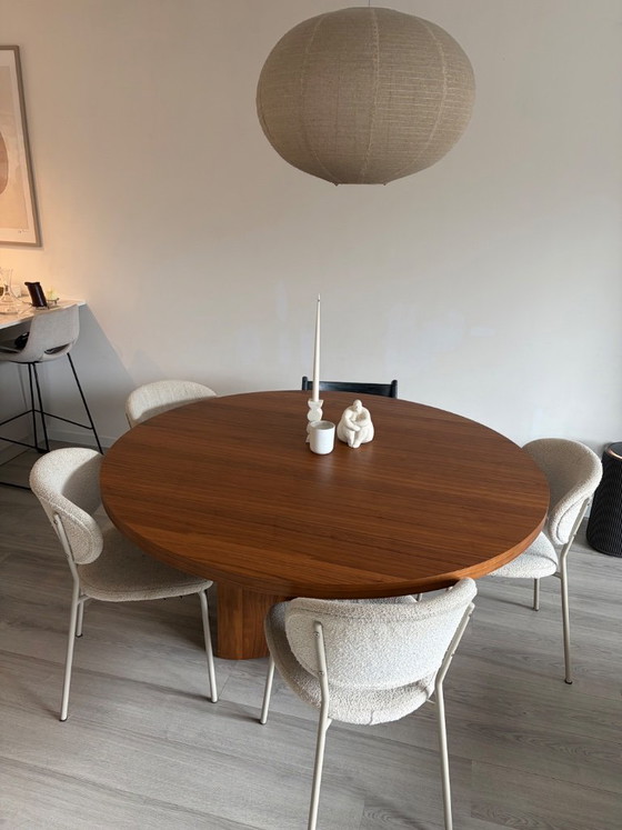 Kave Home Nealy Round Dining table – Wood (photo 3 of 5)