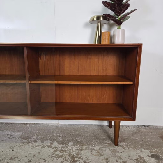 Rex Raab, Wilhelm Renz Varia-150 vintage sideboard display cabinet – Wood, Glass (photo 9 of 22)