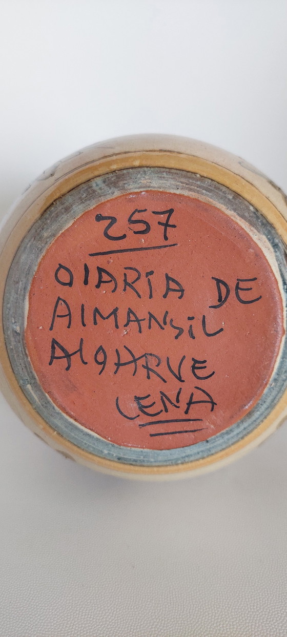 Image 1 of handbemalter Keramikkrug von Olaria d'Almancil