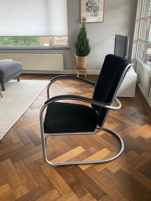 2x fauteuil Gispen 412 original