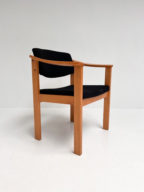 Image 1 of Set di 9 sedie in stile Mid-Century Modern, ispirate a Hans Wegner.