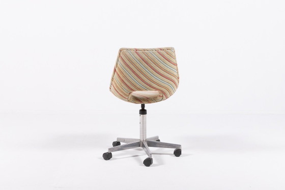 Image 1 of Zwei italienische Schreibtischstühle von Augusto Bozzi für Saporiti, 1970er Jahre