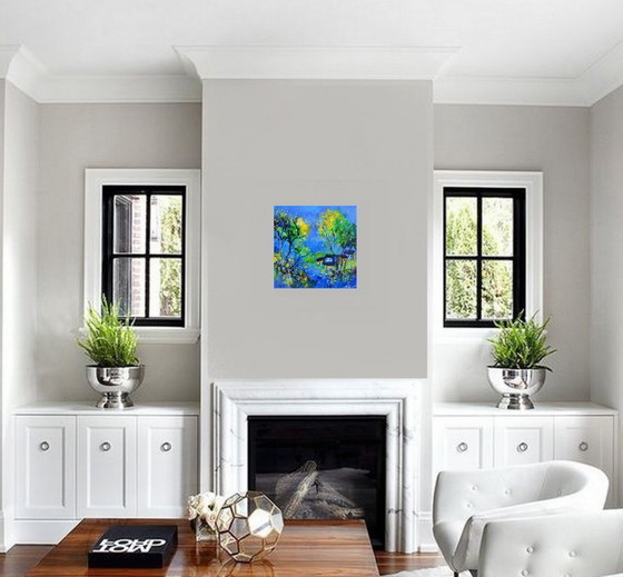 Image 1 of Blue landscape