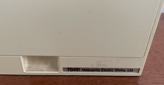 Image 1 of Réveil vintage Panasonic TG451 de 1986