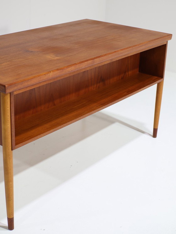 Image 1 of Vrijstaand bureau Deens teak vintage 1960s