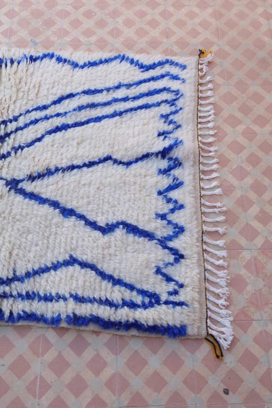 Tapis Berbère En Laine 100/200cm – Wool (photo 7 of 9)