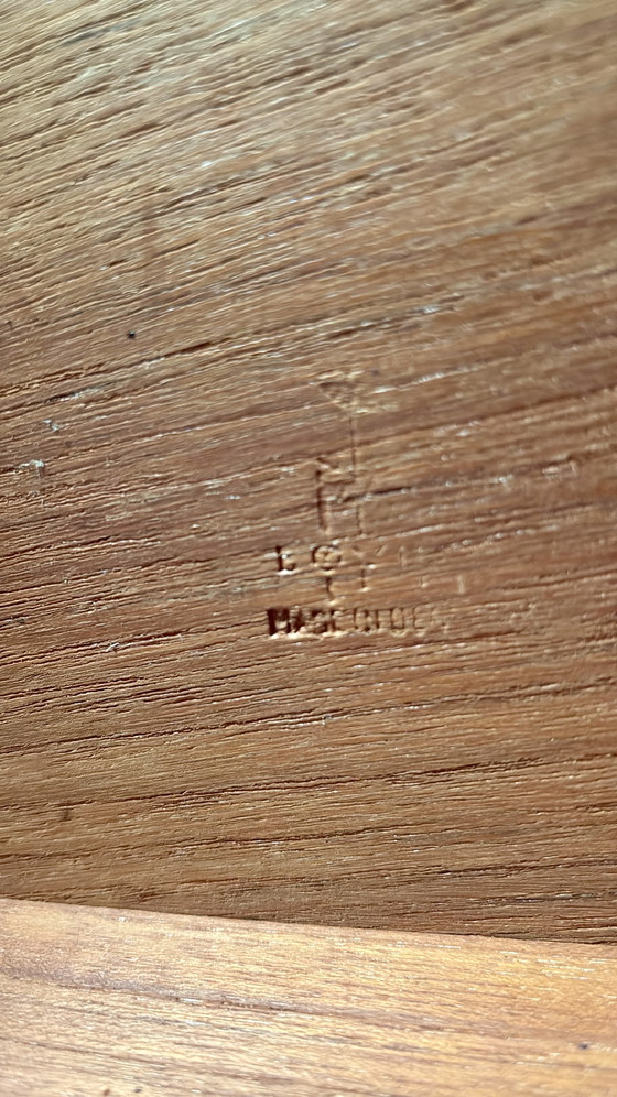 Image 1 of Arne Vodder - BO 85 - Bovirke - Mesa Boomerang de teca - mediados de siglo - Diseño danés - Escritorio