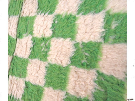 Image 1 of Neuer marokkanischer Boujaad-Läufer „Triana“ | Handgeknüpfter Berberteppich | 198 × 63 cm