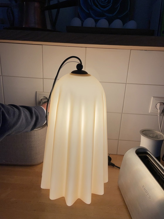 Vetri Italian Murano Glass Pendant Lamp 70s, Metal, Black (photo 3 of 11)