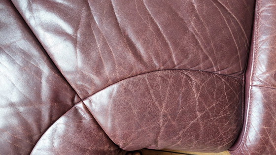 Image 1 of Canapé d'angle en cuir vintage De Sede DS18