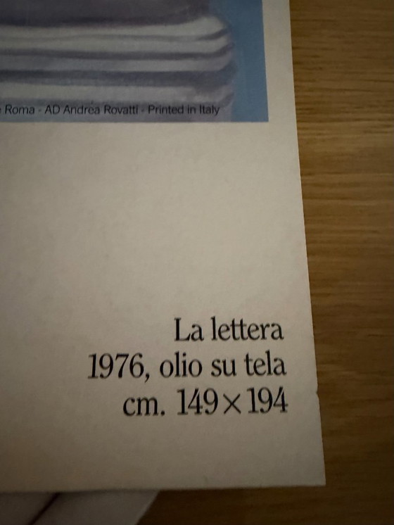 Image 1 of Fernando Botero – La Lettera (1976) Copyright Botero 1991, imprimé en Italie
