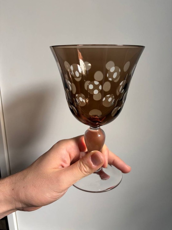 POLSPOTTEN Cuttings Bicchieri da Vino Set da 6, un Colore – Bicchieri e caraffe, Glass (photo 5 of 5)