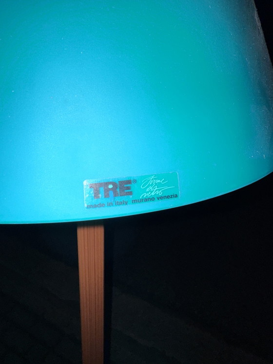 Image 1 of Vintage Murano Floor Lamp, TRE di Vetro (Firme di Vetro)
