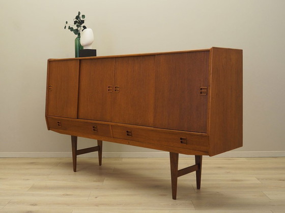 Image 1 of Teakhouten dressoir, Deens ontwerp, jaren 1970, fabrikant: Westergaard