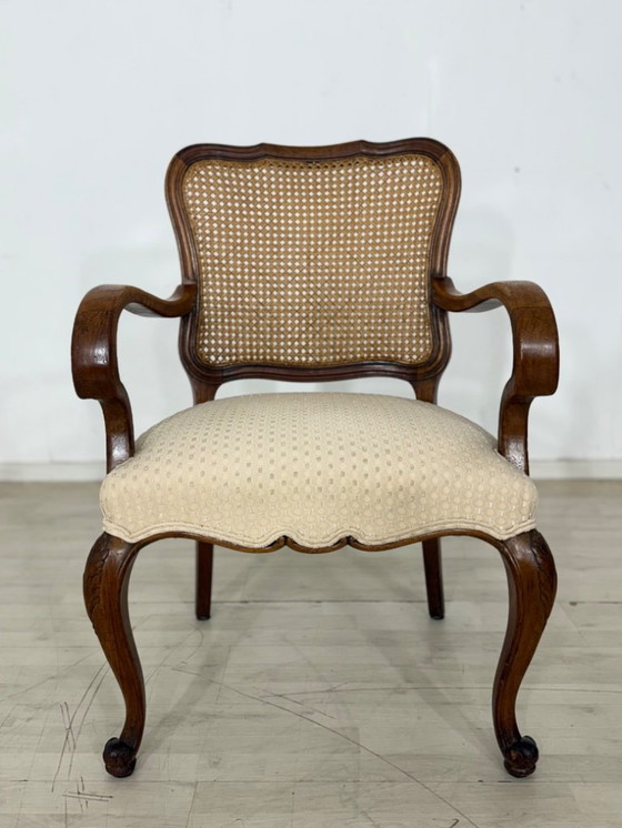 Image 1 of Chippendale Leunstoel Woonkamer Leunstoel Ottomaanse Leunstoel Vintage Leunstoel