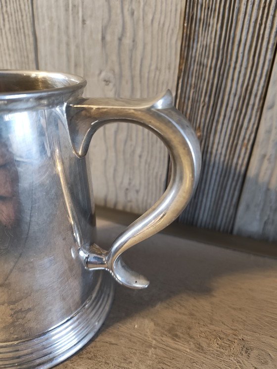 Image 1 of Heineken silver-plated beer mug Jubilee 1873-1973