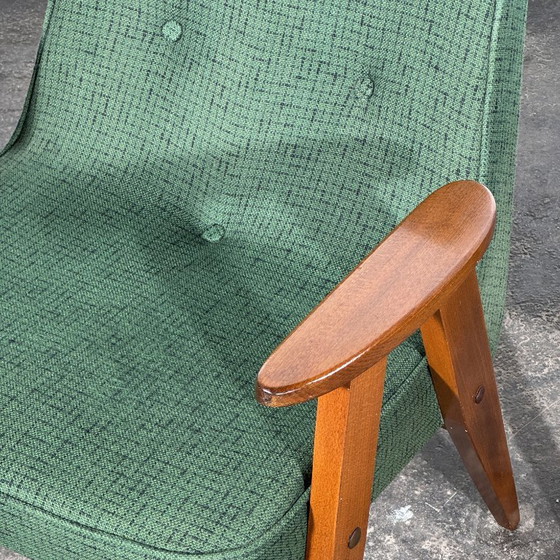 Chierowski Type 366 Lounge Chairs, Pair, 1960s – Józef Chierowski, Armchairs, Textile (photo 13 of 13)