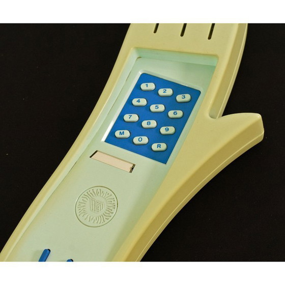 Image 1 of Telefono Cresta Modell 100 del 1980 progettato per Vroom e Dreesmann Handtelefoon