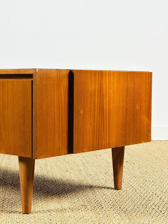 Image 1 of Scandinavian and Teak Low Sideboard, 1960
