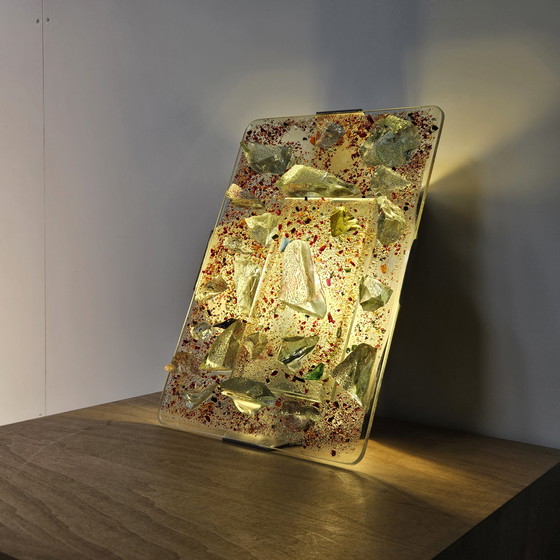 Image 1 of Applique vintage en verre Cosack Leuchten