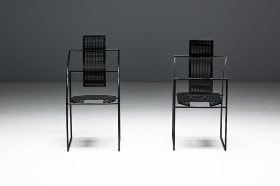 Image 1 of Quinta-Stühle von Mario Botta für Alias, Italien, 1980er Jahre