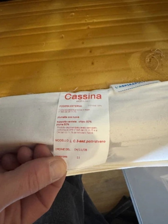 Image 1 of Corbusier Cassina LC3 Fauteuils set (2 stuks) - Serienummers #0075 & #0112